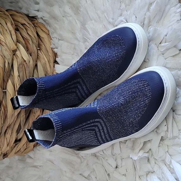 Johnston and Murphy flex sock high top slipon sneakers - Picture 2 of 7